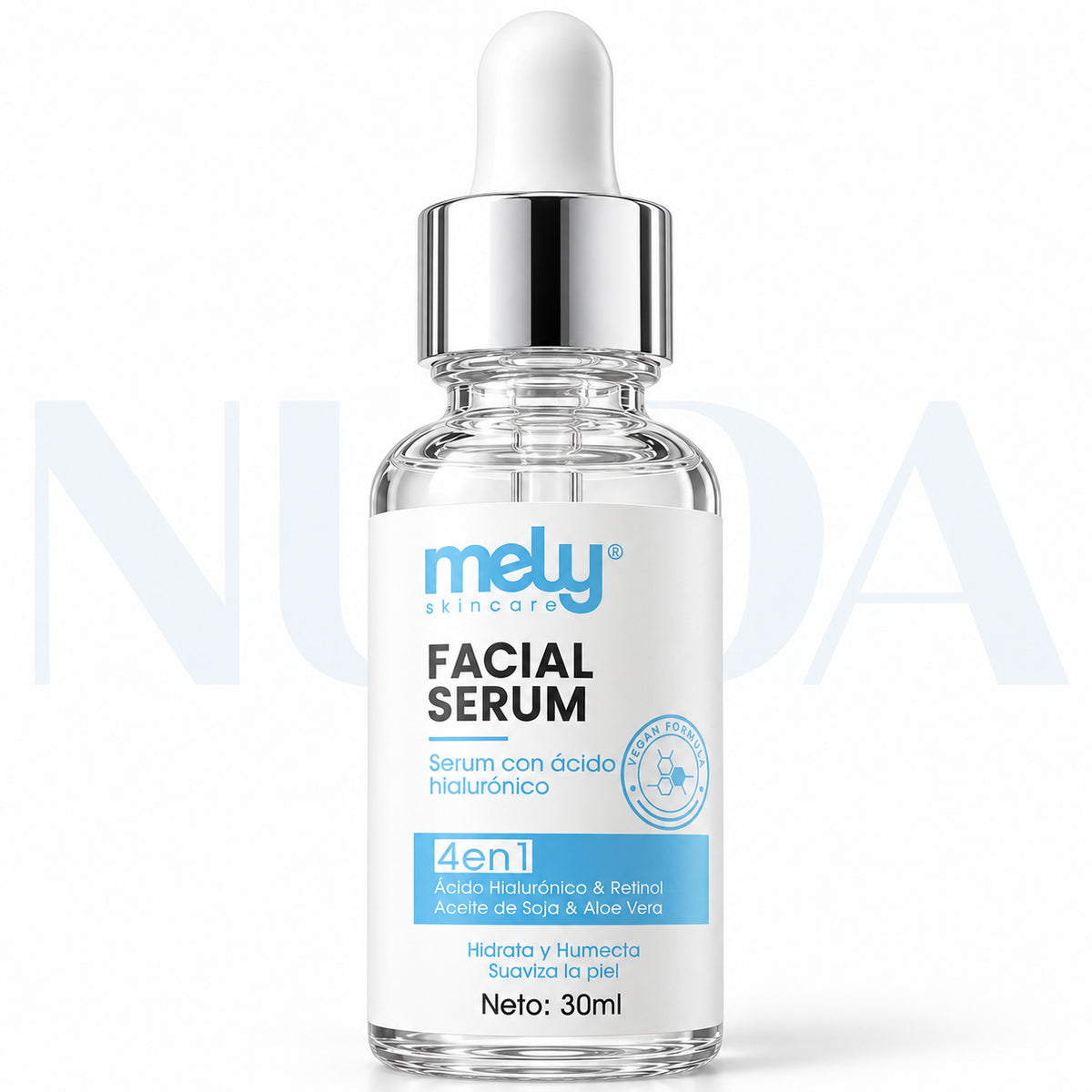 Sérum Facial MELY 4 en 1 – Ácido Hialurónico + Retinol