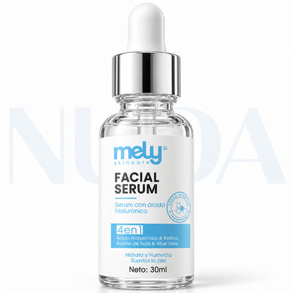 Sérum Facial MELY 4 en 1 – Ácido Hialurónico + Retinol