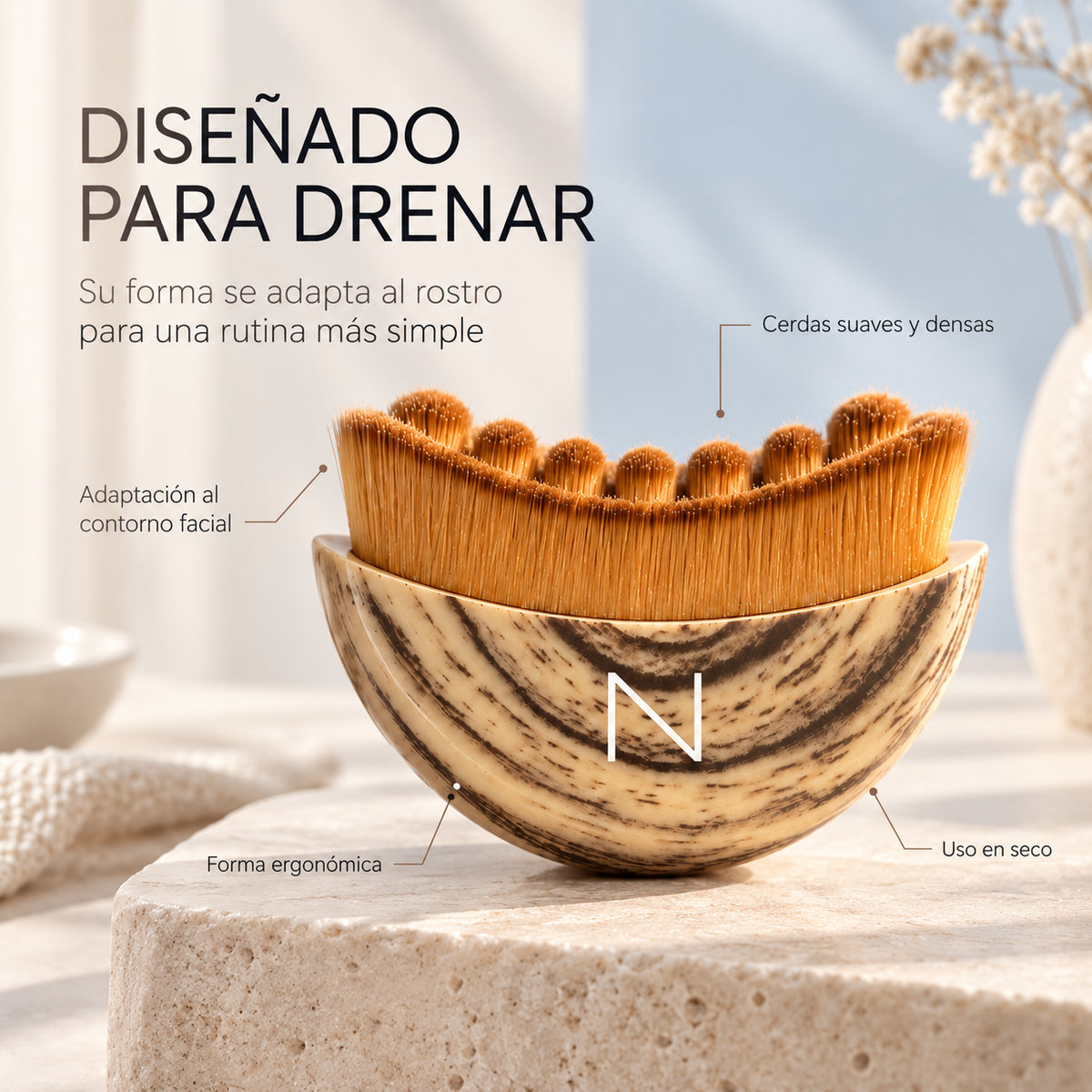 Cepillo Facial Nuda ™