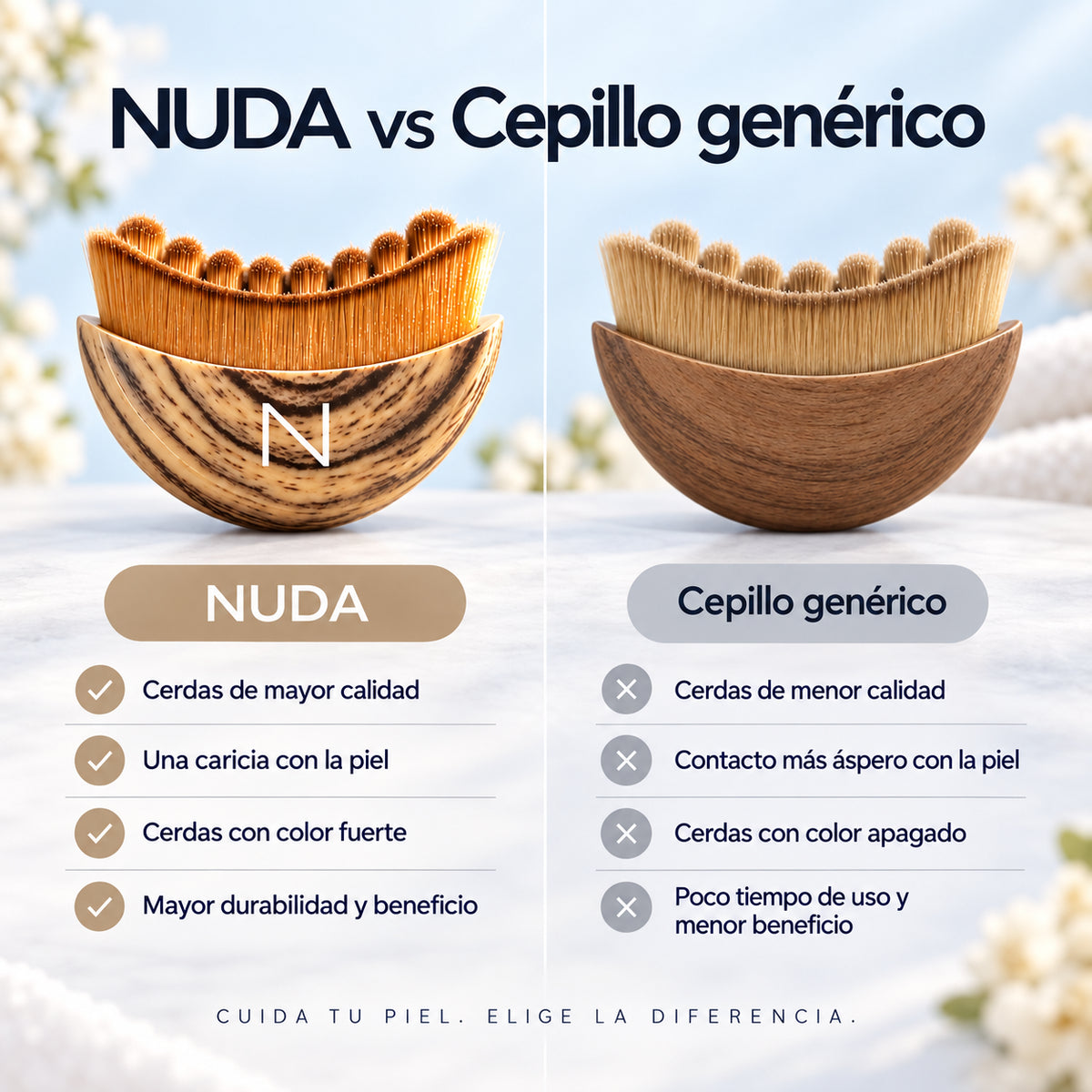 Cepillo Facial Nuda ™