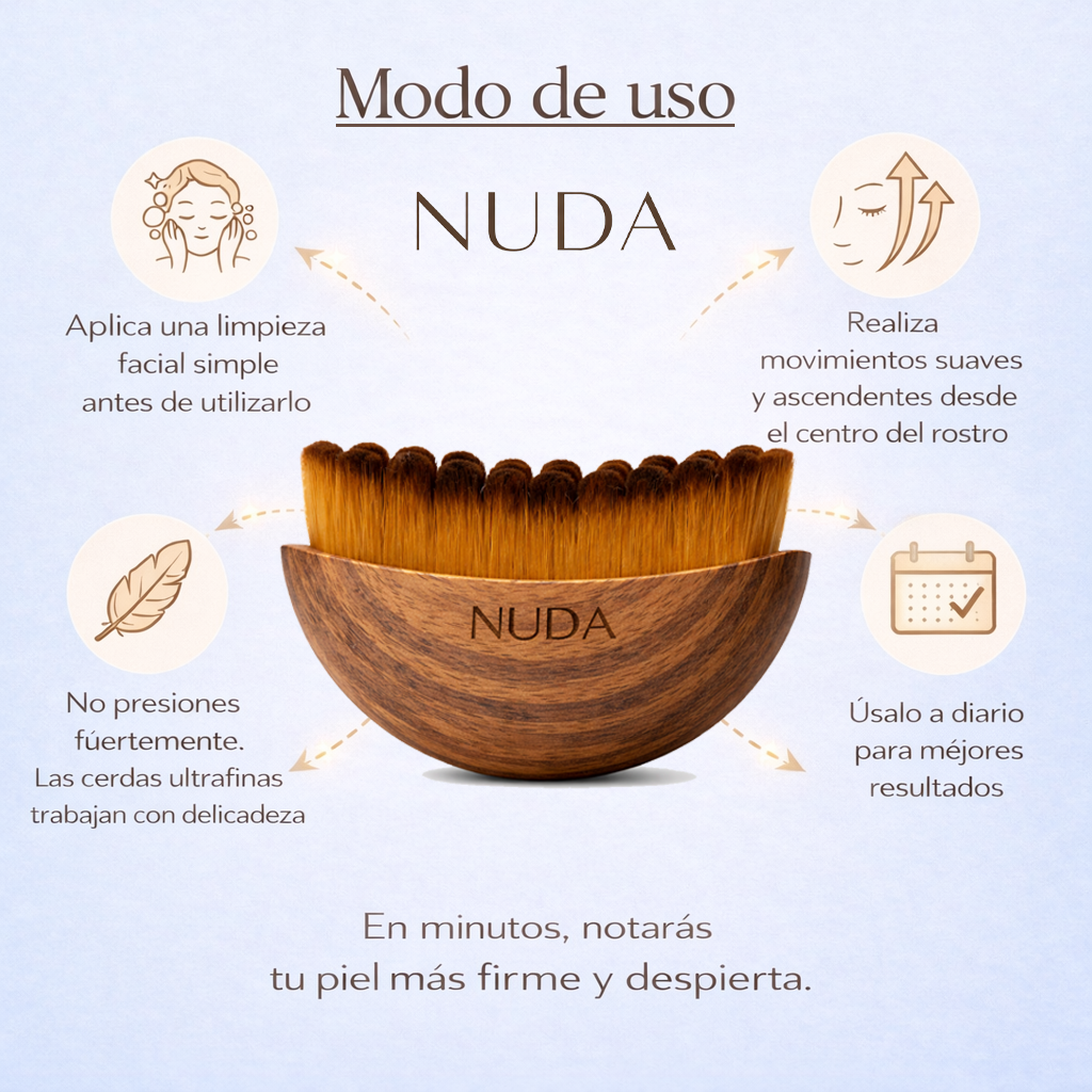 Cepillo Facial Nuda ™